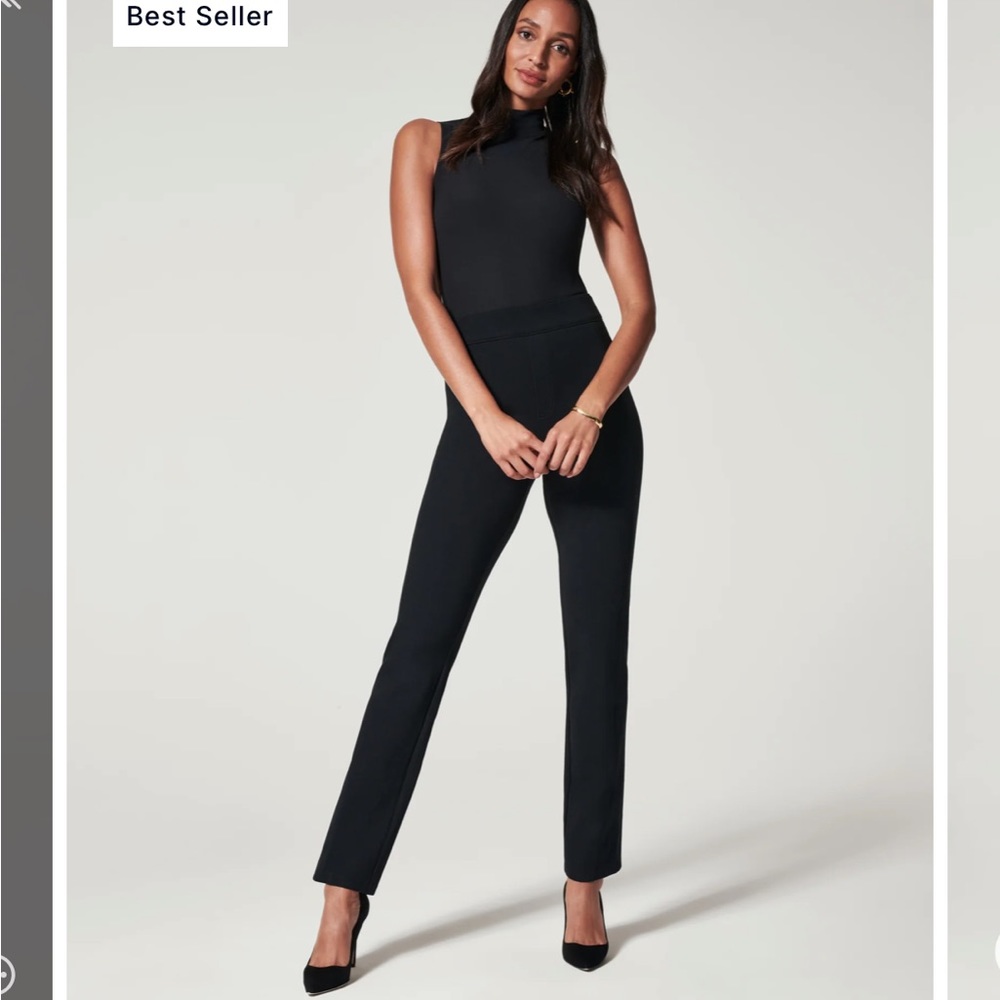 NWT Spanx polished slim ankle pants! Petite small